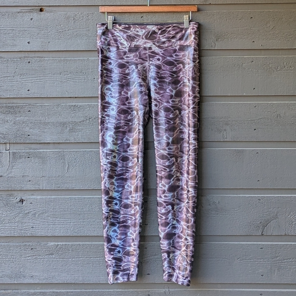Herione Sport Marvel Legging Metallic Midnight Swim Size XL Full Length
